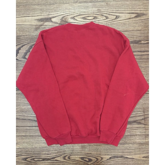 Vintage 90s Lee Wise Men Still Seek Him Jesus Crewneck Sweatshirt Size Large - Picture 2 of 8